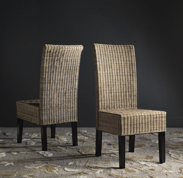 Safavieh Arjun Wicker Dining Chair | Dining Chairs | Modishstore - 7