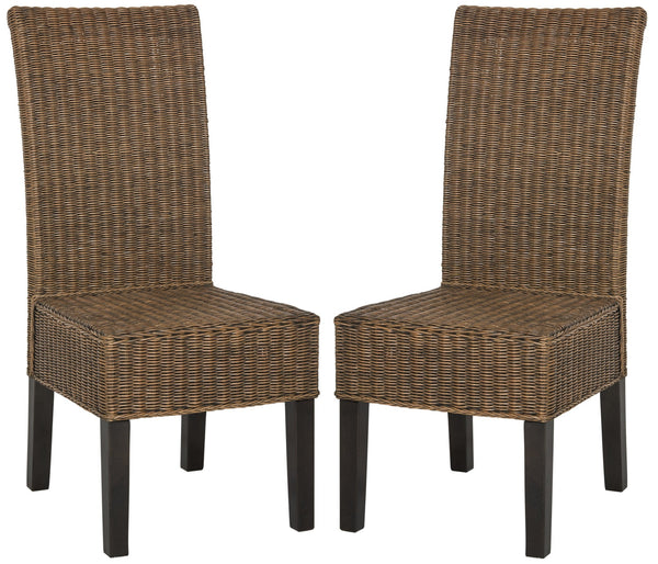 Safavieh Arjun Wicker Dining Chair | Dining Chairs | Modishstore - 5