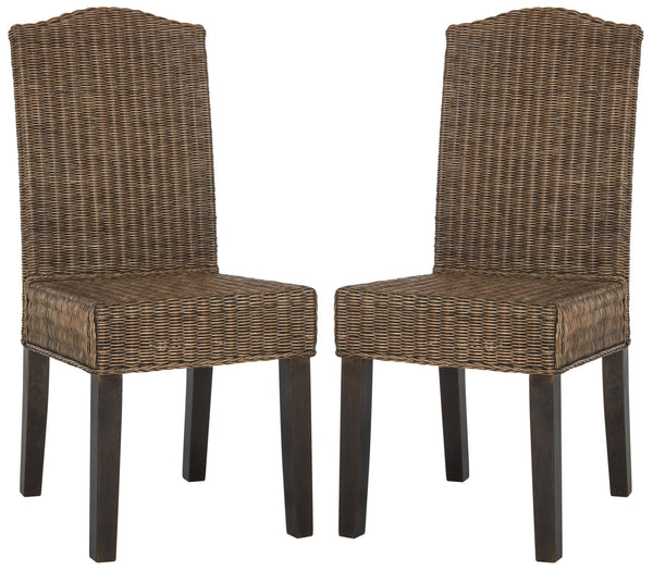 Safavieh Odette Wicker Dining Chair | Dining Chairs | Modishstore - 10