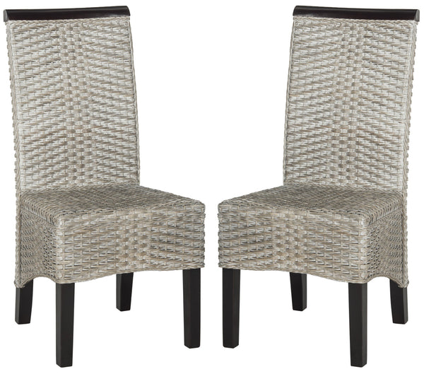 Safavieh Ilya Wicker Dining Chair | Dining Chairs | Modishstore - 5