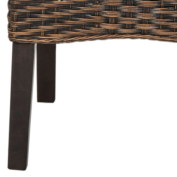Safavieh Ilya Wicker Dining Chair | Dining Chairs | Modishstore - 13