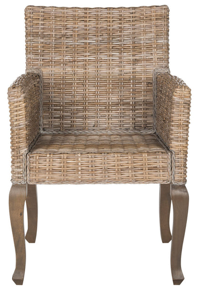 Safavieh Armando Wicker Dining Chair | Dining Chairs | Modishstore - 5