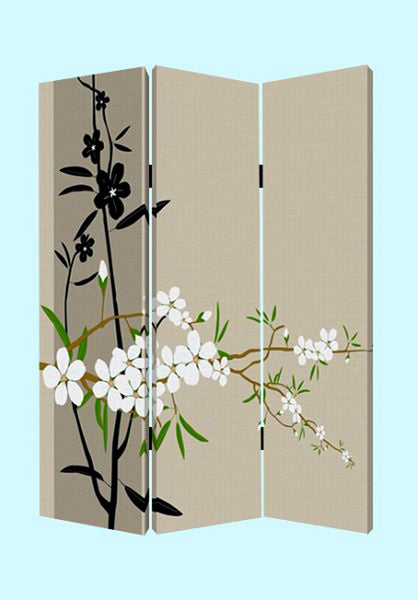 Screen Gems Plum Blossom Creen - SG-123 | Room Divider | Modishstore