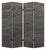 Screen Gems Black Slate Screen - SG-178A | Room Divider | Modishstore
