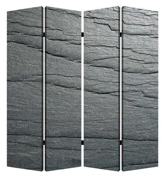 Screen Gems Black Slate Screen - SG-178A | Room Divider | Modishstore-2