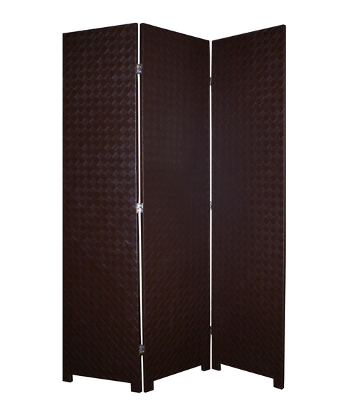 Screen Gems Criss Cross Faux Leather - SG-205 | Room Divider | Modishstore