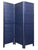 Screen Gems Shutter Screen - Blue | Room Divider | Modishstore
