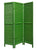 Screen Gems Shutter Screen - Green | Room Divider | Modishstore