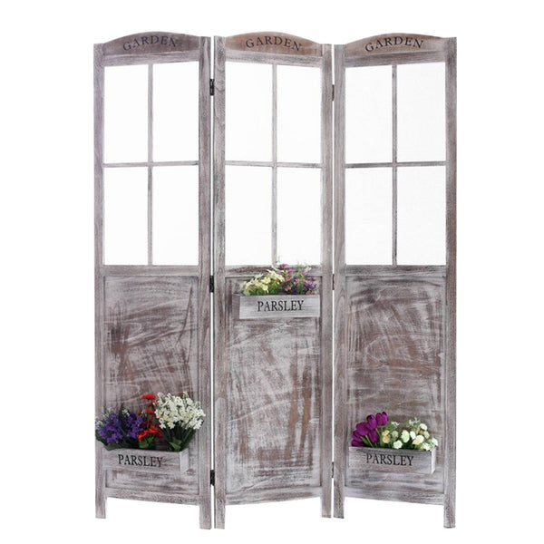 Screen Gems Flower Pot Garden Screen - SG-254 | Room Divider | Modishstore