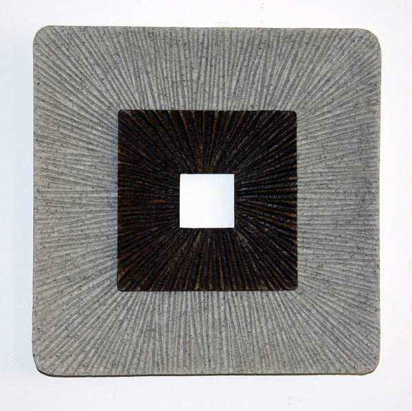 Screen Gems Enclave Square Wall Art - Ribbed Finish | Wall Decor | Modishstore-4