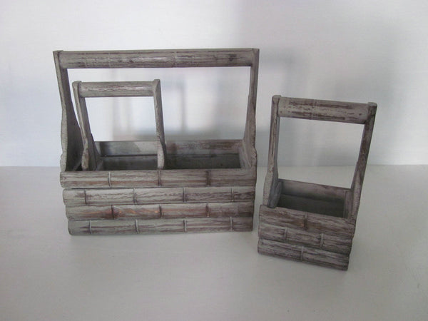 Screen Gems S/3 Garden Planter - SGT071 | Outdoor Planters, Troughs & Cachepots | Modishstore