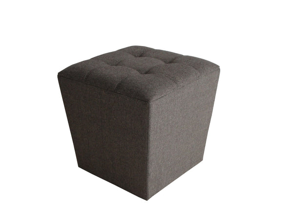Screen Gems Mandalay Tweed Ottoman - SGT0A29 | Ottomans | Modishstore