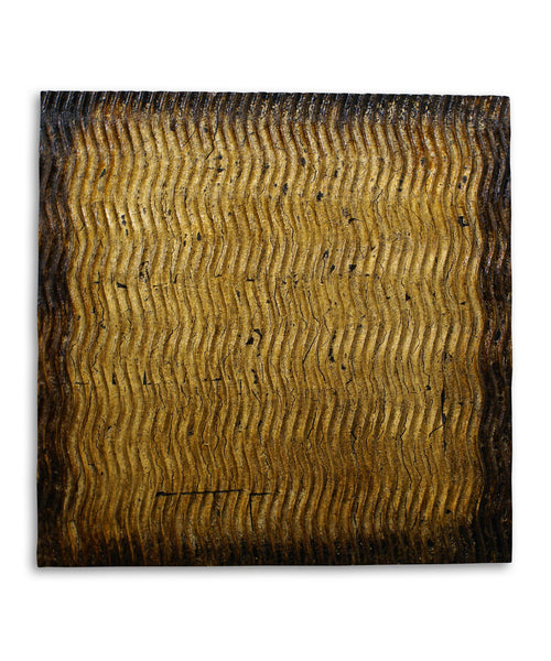 Screen Gems Metallic S Pattern Brown Wall Art - SGWA-85 | Wall Art | Modishstore