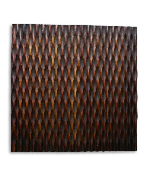 Screen Gems Metallic Ridge Brown Wall Art - SGWB-84 | Wall Art | Modishstore