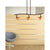 Cal Lighting SL-954-3-RU/AMS 3 Lights Serpentine Light 120V | Modishstore | Ceiling Lamps