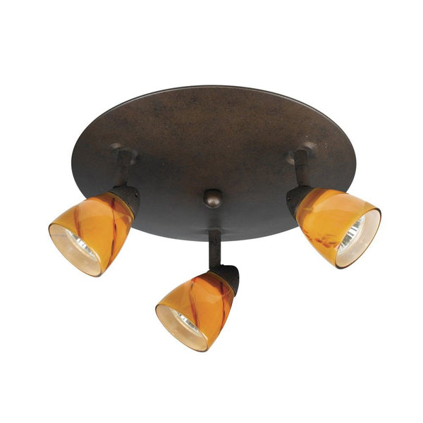 Cal Lighting SL-954-3R-RUYELS 1 Light Orbit Round 120V | Modishstore | Ceiling Lamps