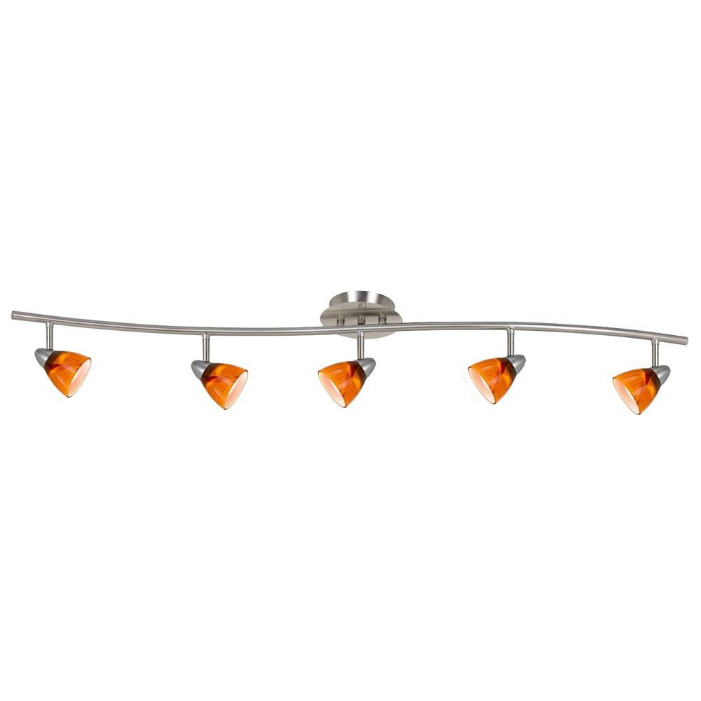 Cal Lighting SL-954-5-BS/AMS 5 Light Orbit Light 120V Fixture Body Only | Modishstore | Ceiling Lamps