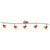 Cal Lighting SL-954-5-BS/AMS 5 Light Orbit Light 120V Fixture Body Only | Modishstore | Ceiling Lamps