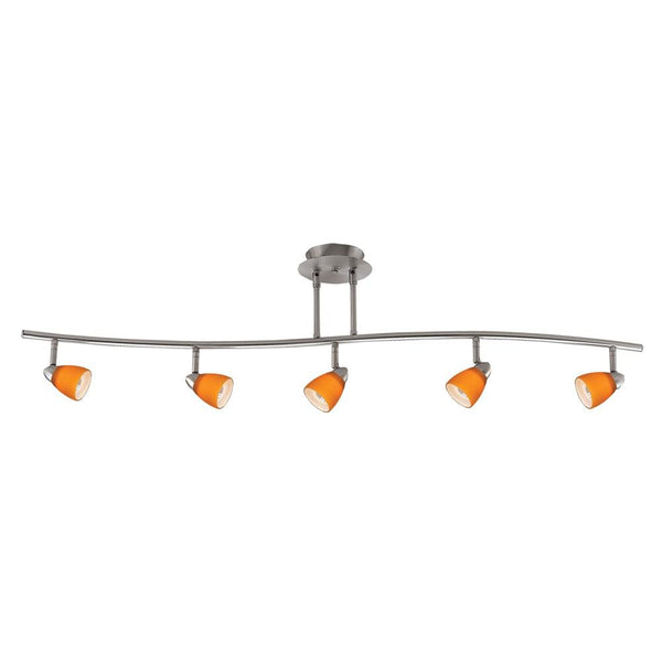 Cal Lighting SL-954-5-BS/AM 5 Light Orbit Light 120V Fixture Body Only | Modishstore | Ceiling Lamps