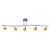 Cal Lighting SL-954-5-BS/AM 5 Light Orbit Light 120V Fixture Body Only | Modishstore | Ceiling Lamps