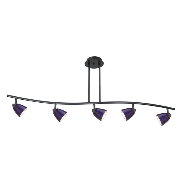 Cal Lighting SL-954-5-DB/BLS 5 Light Orbit Light 120V Fixture Body Only | Modishstore | Ceiling Lamps