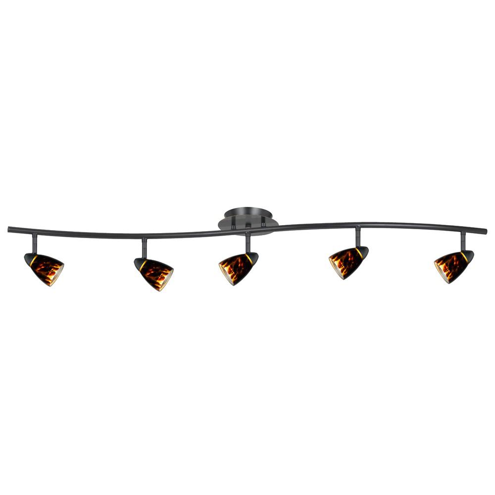 Cal Lighting SL-954-5-DBBRNS 5 Light Orbit Light 120V Fixture Body Only | Modishstore | Ceiling Lamps