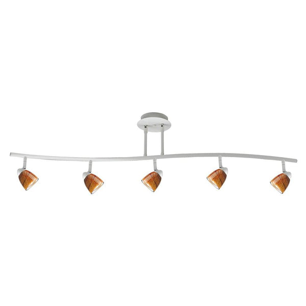 Cal Lighting SL-954-5-WH/AMS 5 Light Orbit Light 120V Fixture Body Only | Modishstore | Ceiling Lamps