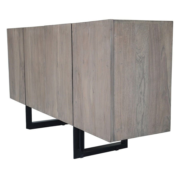 Moe's Home Collection Tiburon Sideboard Large Pale Grey | Modishstore | Sideboards-3