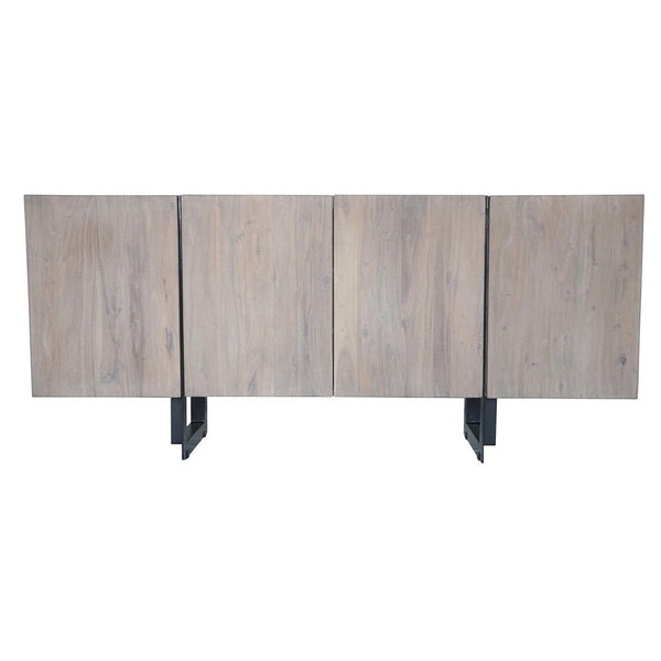 Moe's Home Collection Tiburon Sideboard Large Pale Grey | Modishstore | Sideboards