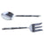 Haussmann Stainless Steel Bamboo Flattened Serving Set | Dinnerware | Modishstore-2