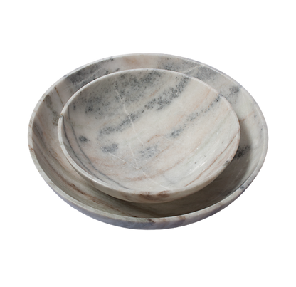 Gold Leaf Design Group David Marble Bowl | Bowls | Modishstore-4