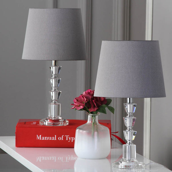 Safavieh Harlow Tiered Crystal Orb Lamp | Table Lamps |  Modishstore 