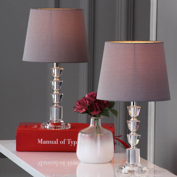 Safavieh Harlow Tiered Crystal Orb Lamp | Table Lamps |  Modishstore  - 2