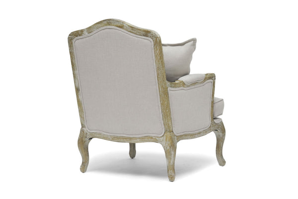 baxton studio constanza classic antiqued french accent chair | Modish Furniture Store-4