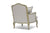 baxton studio constanza classic antiqued french accent chair | Modish Furniture Store-4