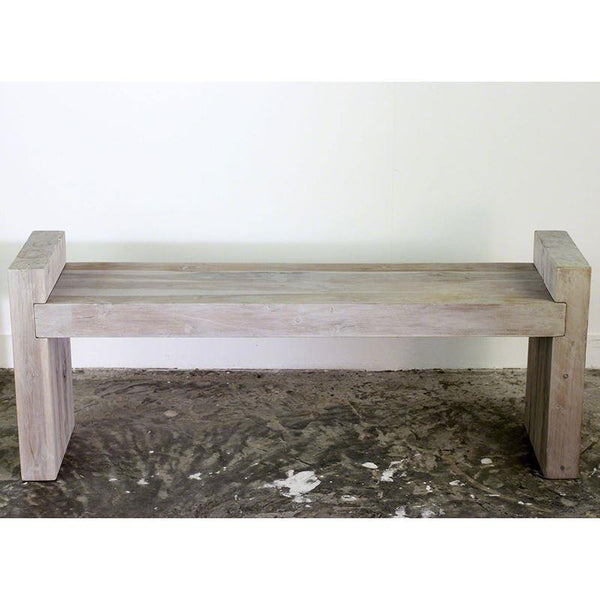 Haussmann Teak Block Bench 48