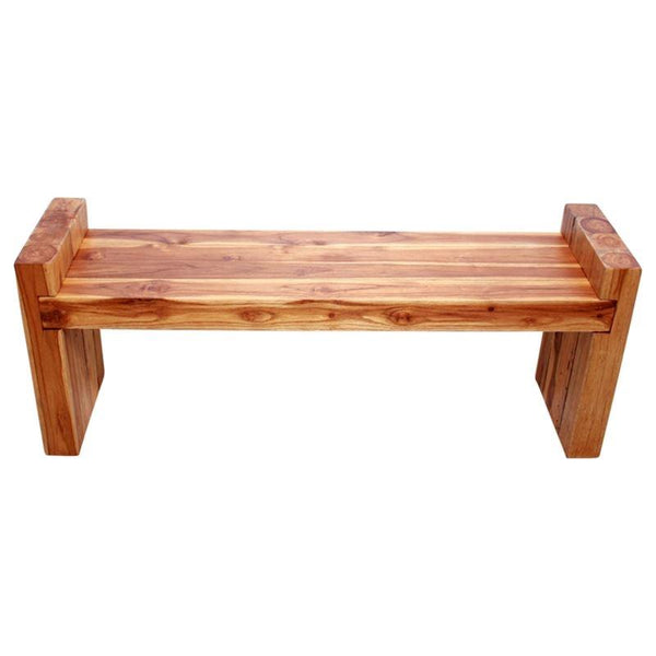 Haussmann Teak Block Bench 48