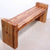 Haussmann Teak Block Bench 48