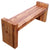 Haussmann Teak Block Bench 48