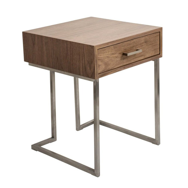 LumiSource Roman End Table / Night Stand | Modishstore | Nightstands
