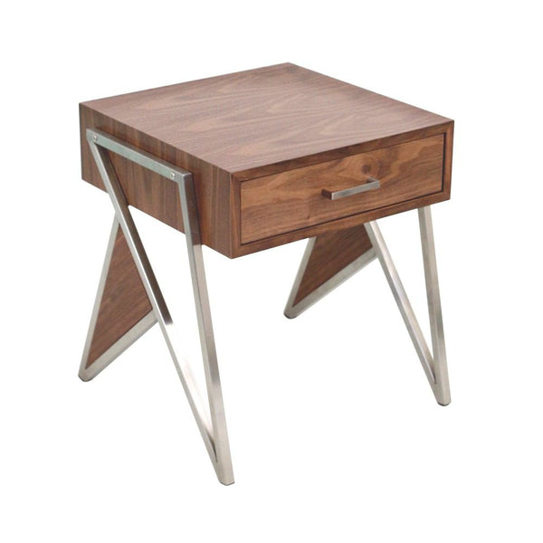 LumiSource Tetra End Table / Night Stand | Modishstore | Nightstands