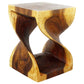 Haussmann Twist End Table 15" Sq - Oak | Stools & Benches | Modishstore-3