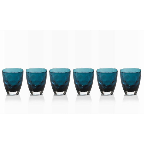 Zodax 6-Piece Dimpled Rocks Glass Set | Drinkware | Modishstore-2