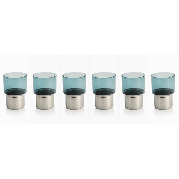 Zodax 6-Piece Como Rocks Glass Set | Drinkware | Modishstore