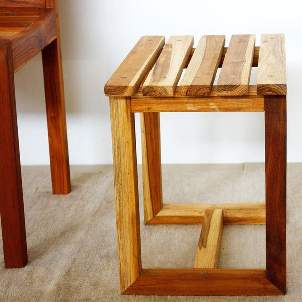 Haussmann Teak Spa Stool St 16