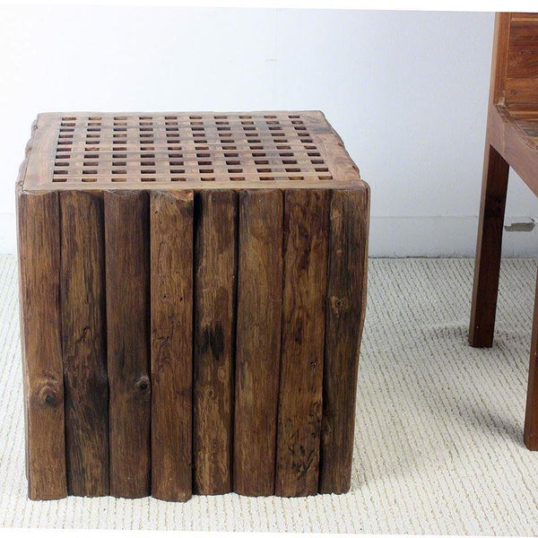 Haussmann Teak Timber Block Lattice 18