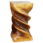 Haussmann Triple Twist 12" Sq - Walnut | Stools & Benches | Modishstore-6