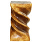 Haussmann Triple Twist 12" Sq - Walnut | Stools & Benches | Modishstore-3