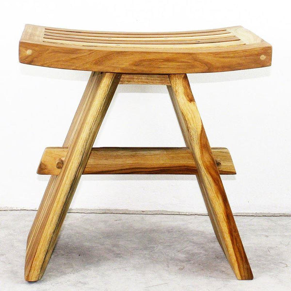 Haussmann Thai Teak Shower Stool 18