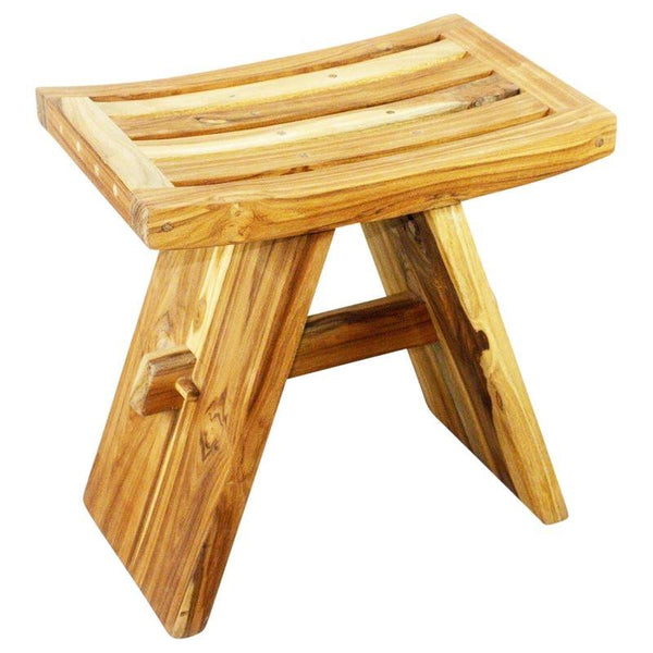 Haussmann Thai Teak Shower Stool 18